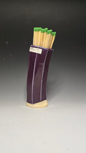 Load image into Gallery viewer, Plum Matchstick Holder
