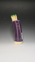 Load image into Gallery viewer, Plum Matchstick Holder
